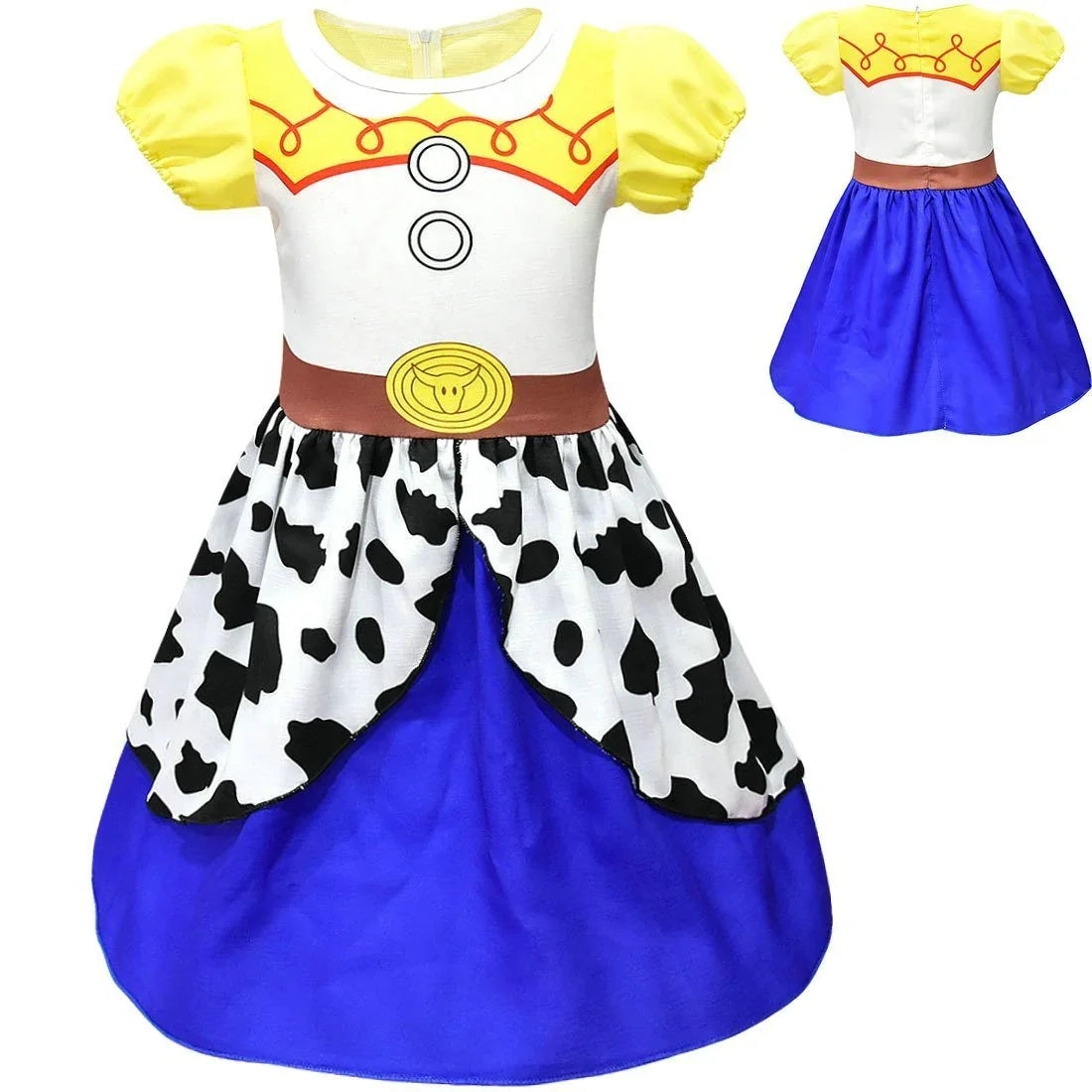 Toy story Jessie Cosplay Costume Show Dress for Girls - Azufun