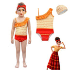 Encanto Dolores Swimwear Kids One Piece Swimsuit Outfits Halloween Carnival Suit For Girls
