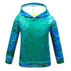 Luca cosplay fish monster costume boy sweater hoodie trousers suit - Azufun