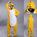 Chinese Zodiac Signs Chicken Kigurumi Animal Onesies Pajamas Costumes - Azufun