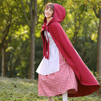 Little Red cosplay costumes dress for mom and me - Azufun