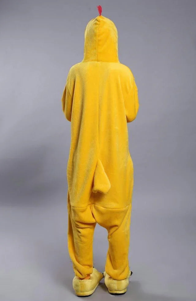 Chinese Zodiac Signs Chicken Kigurumi Animal Onesies Pajamas Costumes - Azufun