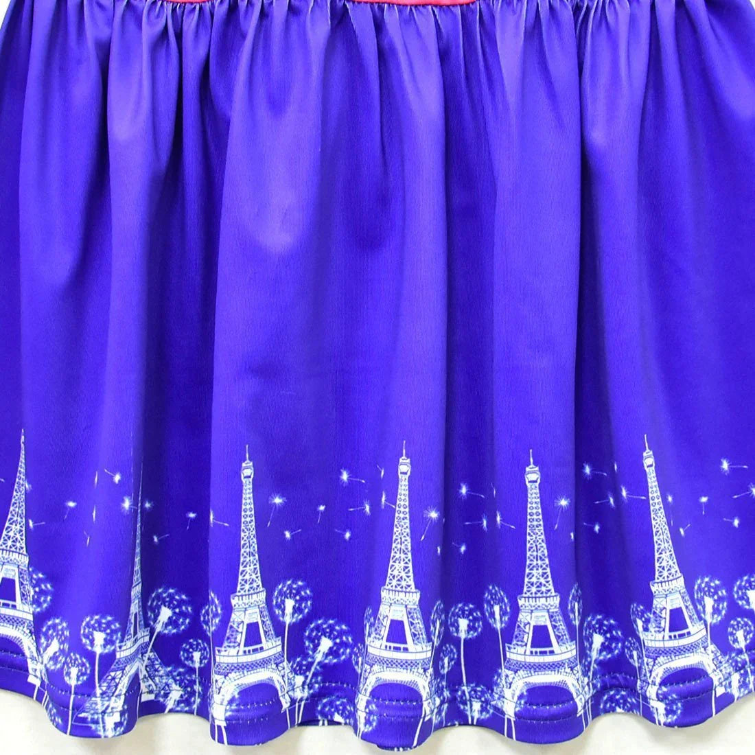 Fancy Nancy Cosplay Striped Long Sleeve Dress for Kids - Azufun