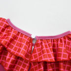 Purple hocus pocus Sarah Sanderson Cosplay Suit Costume Dress Outfits for kids - Azufun