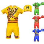 Children's play with wate new conjoined cosplay Boy phantom sets ninja kids ninjago costume Swim suit - Azufun