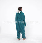 Smiling Snorlax onesie kigurumi pajamas for Adult - Azufun