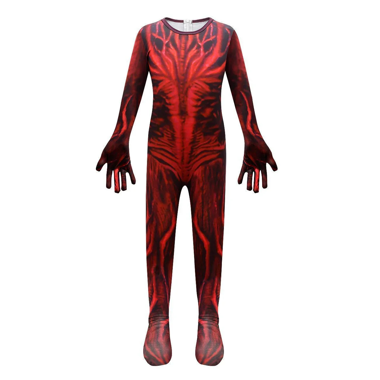 Blue Stranger Things 4 Cosplay Costumes Jumpsuit Romper Halloween Outfit For Kids - Azufun