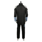 Kaiju No. 8 Soshiro Hoshina Black Team Uniform Cosplay Costume Male Role Play Outfit - Azufun