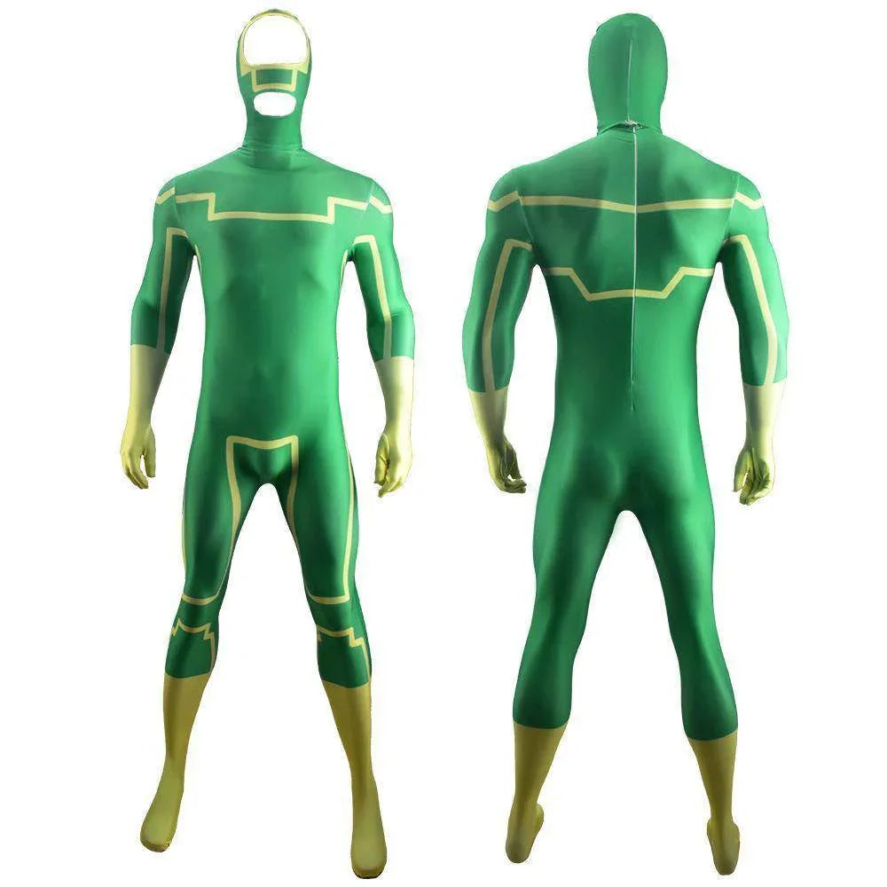Kick-Ass Ass Kicker Cosplay Costume jumpsuit Halloween costume Zentai Costume for adult and kids - Azufun