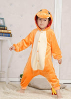 Kids Charmander Pokemon costume Kigurumi Pajamas - Azufun