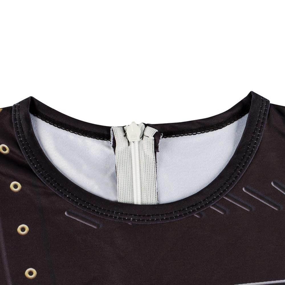 Kids Edward scissorhands costume Jumpsuit Halloween - Azufun