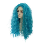 Kids' Uliana Costume Blue and Red Wig - Descendants 4: The Rise of Red - Azufun