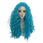 Kids' Uliana Costume Blue and Red Wig - Descendants 4: The Rise of Red - Azufun