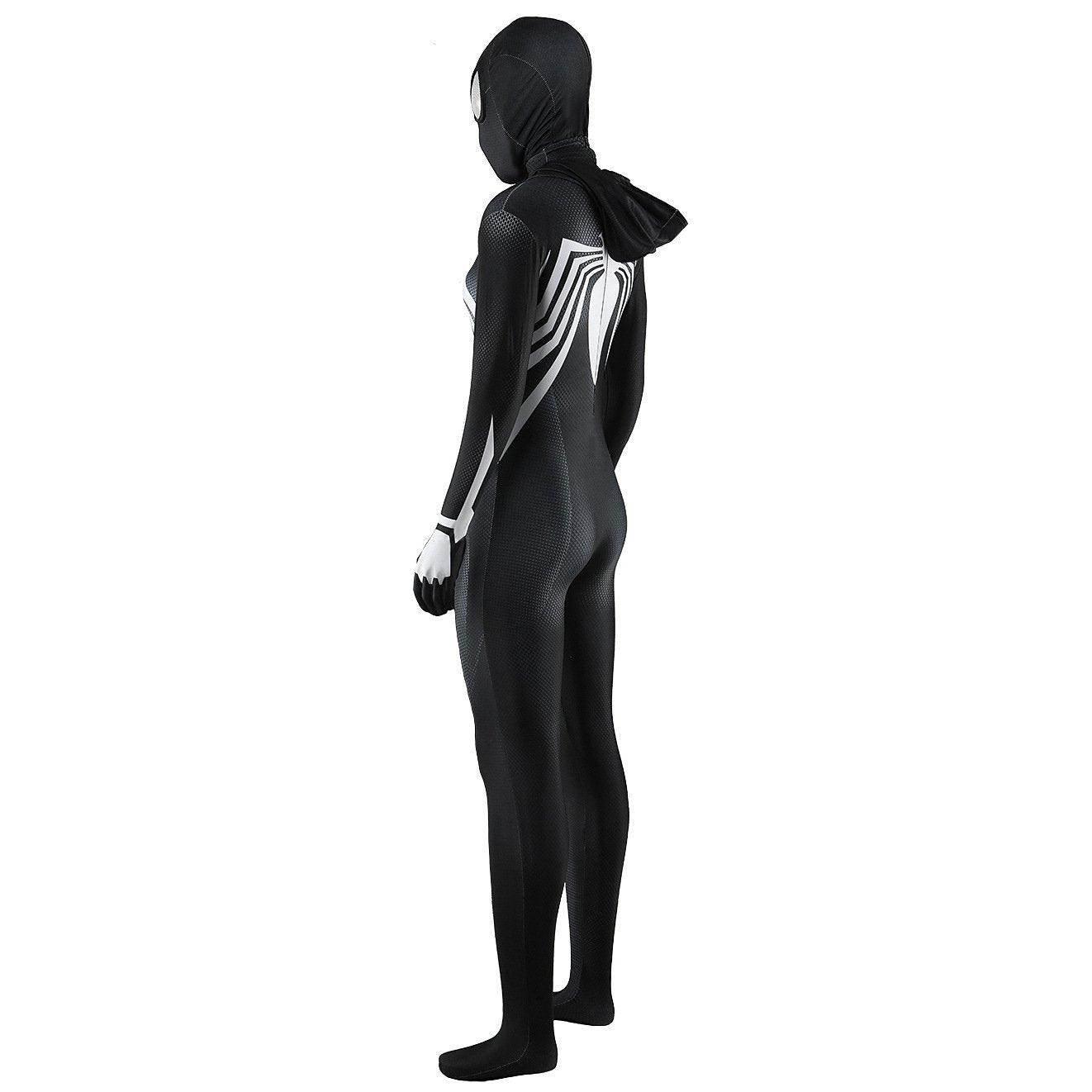 Lady Female Venom Symbiote Cosplay Costume Spider Man Halloween For Adult Kids - Azufun