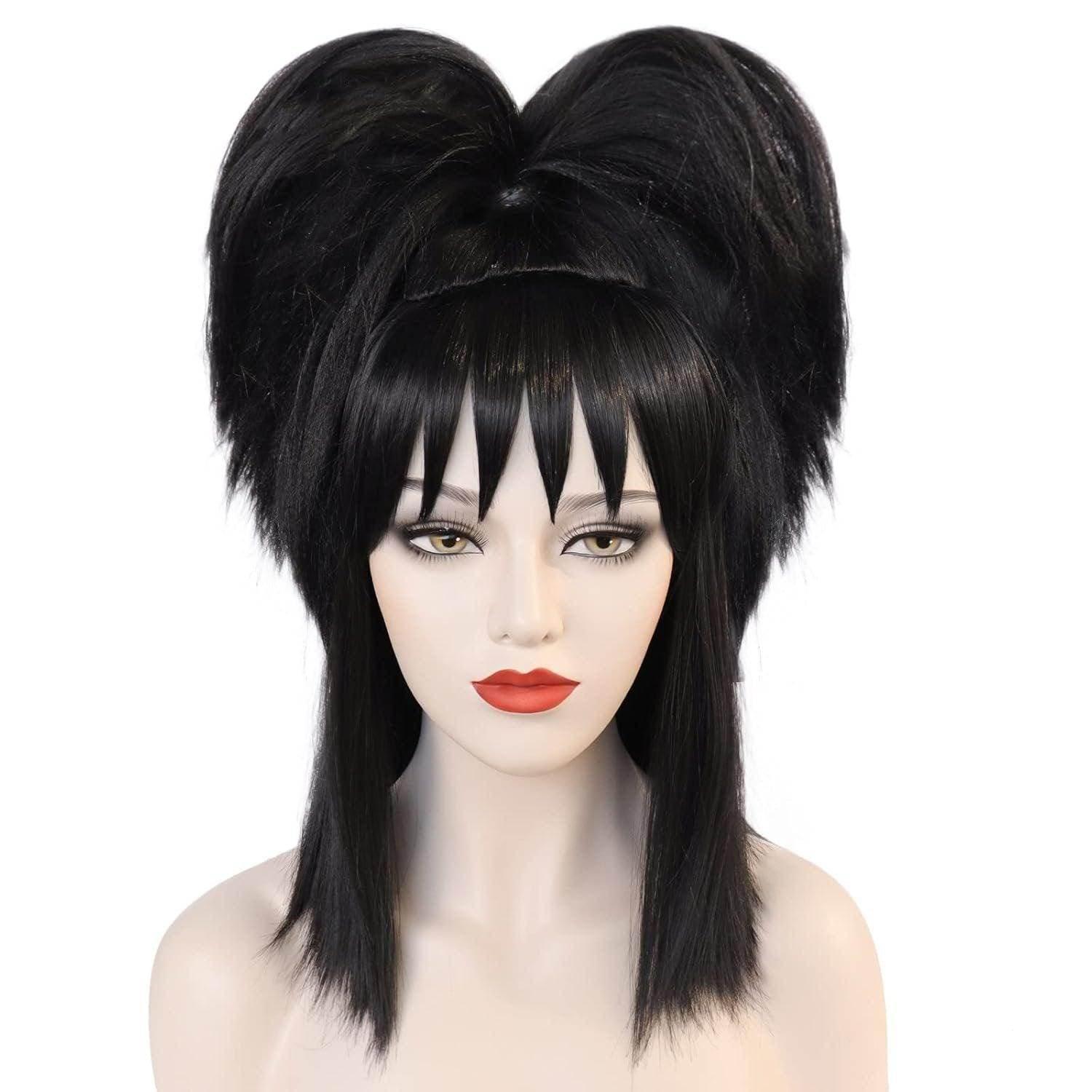 Lydia Deetz Beetlejuice Costume Wig Halloween - Azufun