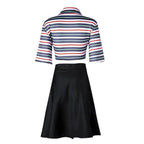 Manga Killing Stalking Yoonbum Cosplay Costume Casual T-Shirt Skirt Halloween Carnival Uniforms Party Dress for Women - Azufun