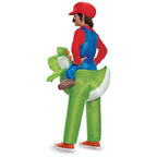 Mario Riding Yoshi Adult Inflatable Costume Halloween - Pajamasbuy