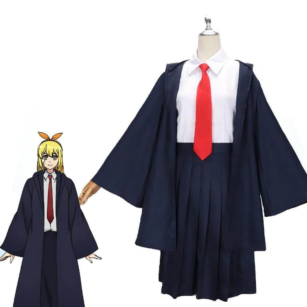 Mashle Magic and Muscles Lemon Irvine Cloak School Uniform Cosplay Costume - Azufun
