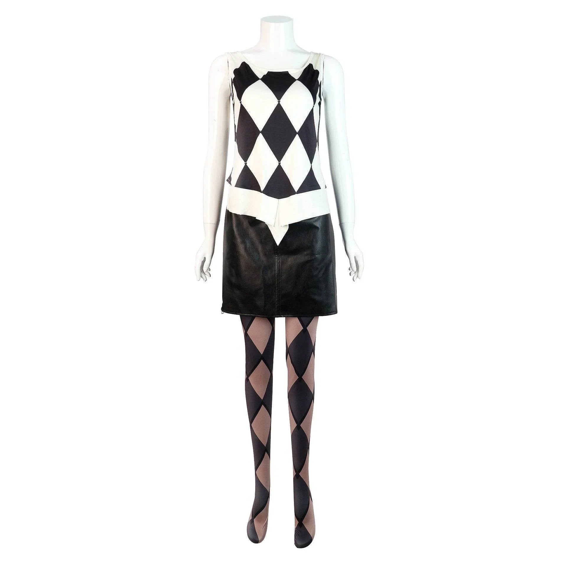 Movie Joker 2: Folie a Deux Lady gaga Harley Quinn Cosplay Costume - Azufun