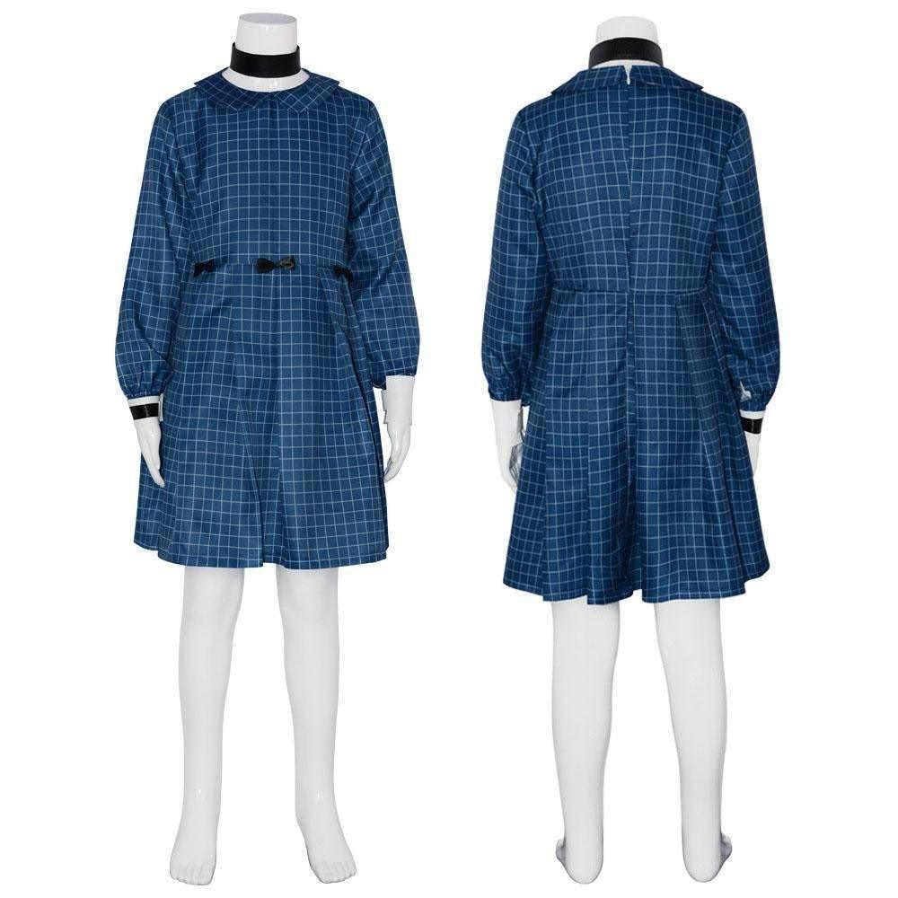 Movie Orphan Esther Cosplay Costumes Carnival Party Outfits Full Set - Azufun