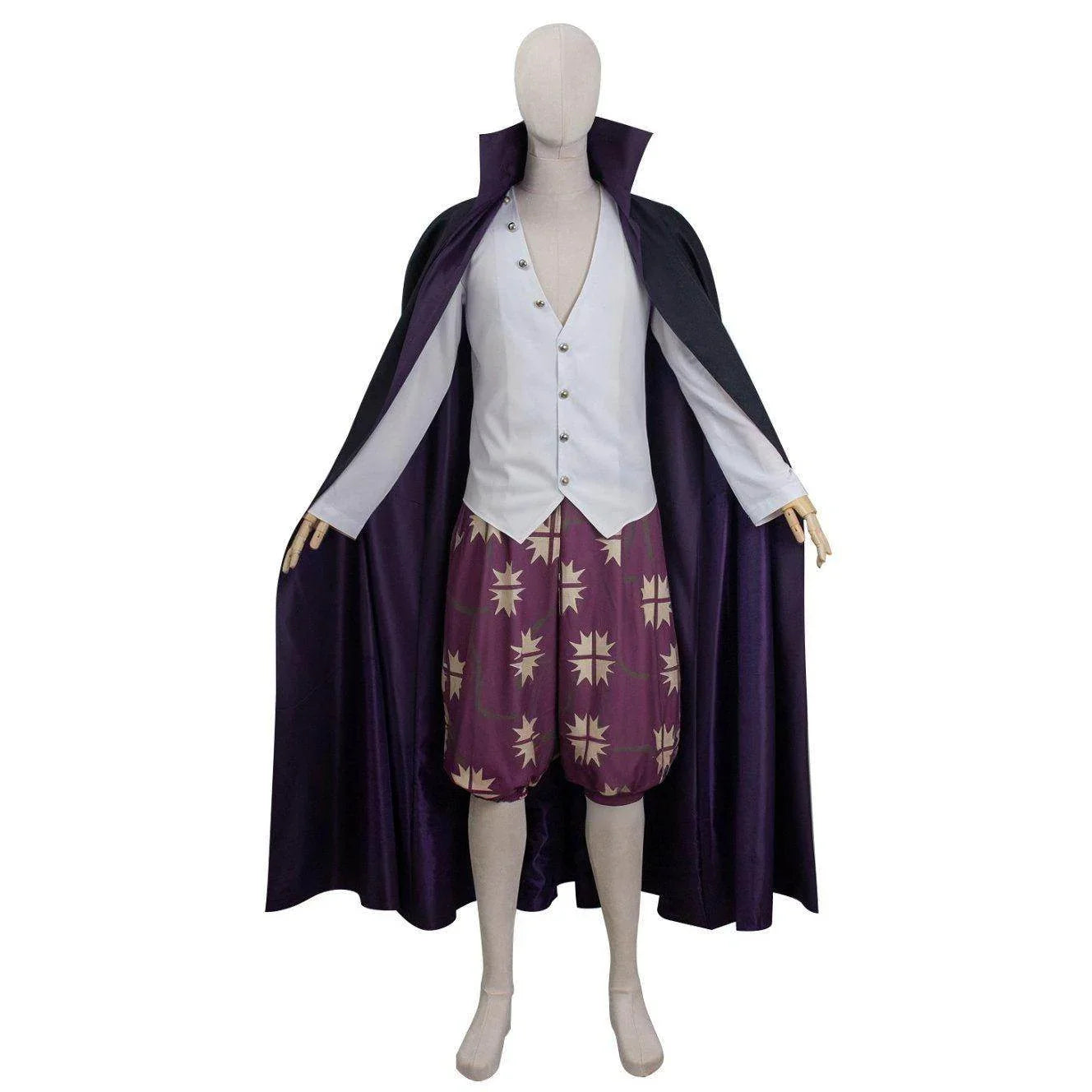 One piece Dracule Mihawk Costume anime cosplay - Azufun