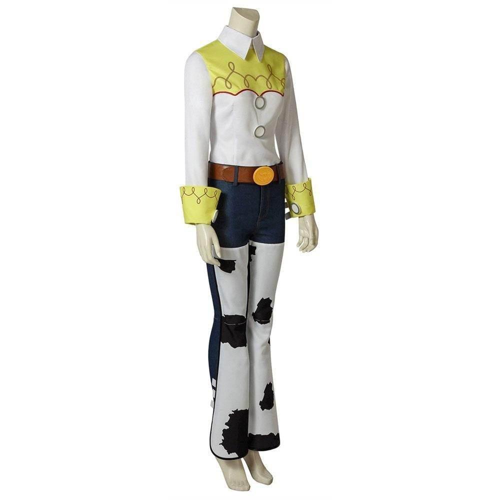 Toy Story 4 Jessie Costume Full Set With Cap - Azufun