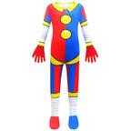 Pomni The Amazing Digital Circus Jumpsuit Cosplay Costumes For Kids - Pajamasbuy