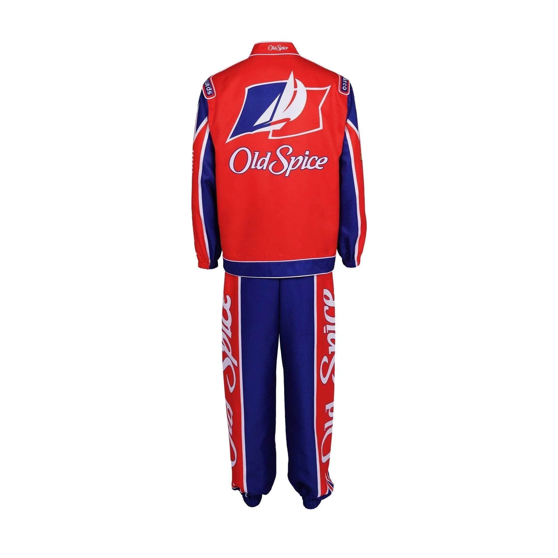 Ricky Bobby Nascar Cosplay Costume Talladega Nights Wonder Bread Racing Apparel - Azufun