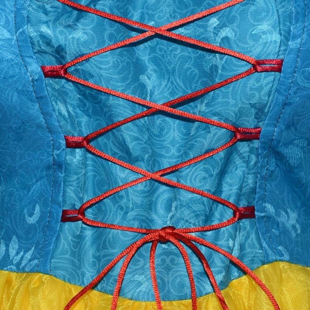 Schneewittchen princess dress costume Girls Birthday Party - Azufun