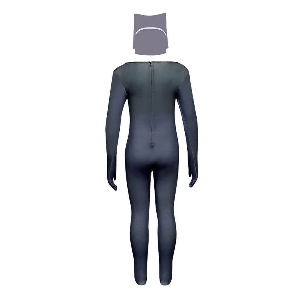 Skibidi Toilet Game Kids Cosplay Costume Jumpsuit Halloween Carnival Suit - Azufun