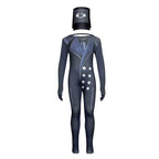 Skibidi Toilet Game Kids Cosplay Costume Jumpsuit Halloween Carnival Suit - Azufun