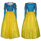 Snow White Princess Dress Cosplay Costume Carnival For Adult - Azufun