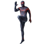 Spider-Man 2 Miles Morales Black Cosplay Jumpsuit Costume for Adults and Kids - Azufun