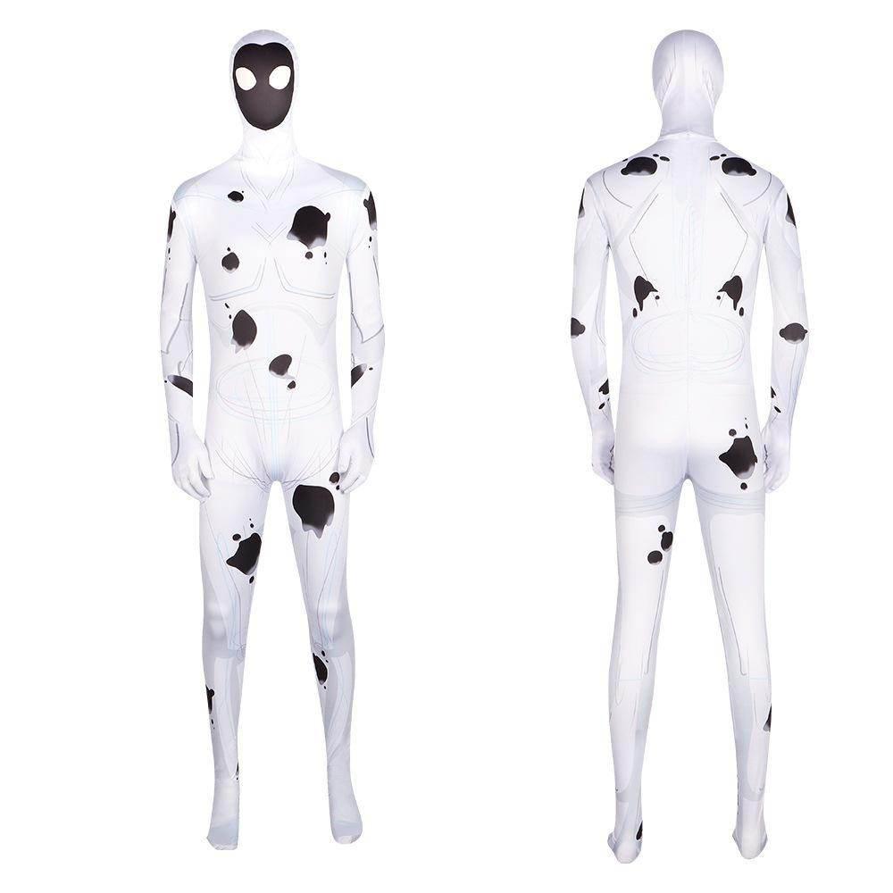 Spider-Man Across the Spider Verse Gwen Stacy Zentai Cosplay Costume Outfits Halloween Carnival Suit Adults - Azufun