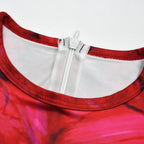 Spider-Man CARNAGE RED VENOM Costume For Kids Deluxe Zentai Cosplay Jumpsuits With Head Mask Halloween - Azufun