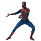 Spider-Man Tony Costume Cosplay Jumpsuit Superhero Bodysuit Tights Halloween - Azufun