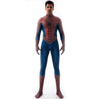 Spider-Man Tony Costume Cosplay Jumpsuit Superhero Bodysuit Tights Halloween - Azufun