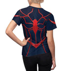 Spider-Woman Women's Short sleeve Shirt Madame Web Costume SuperHero Outfit - Azufun