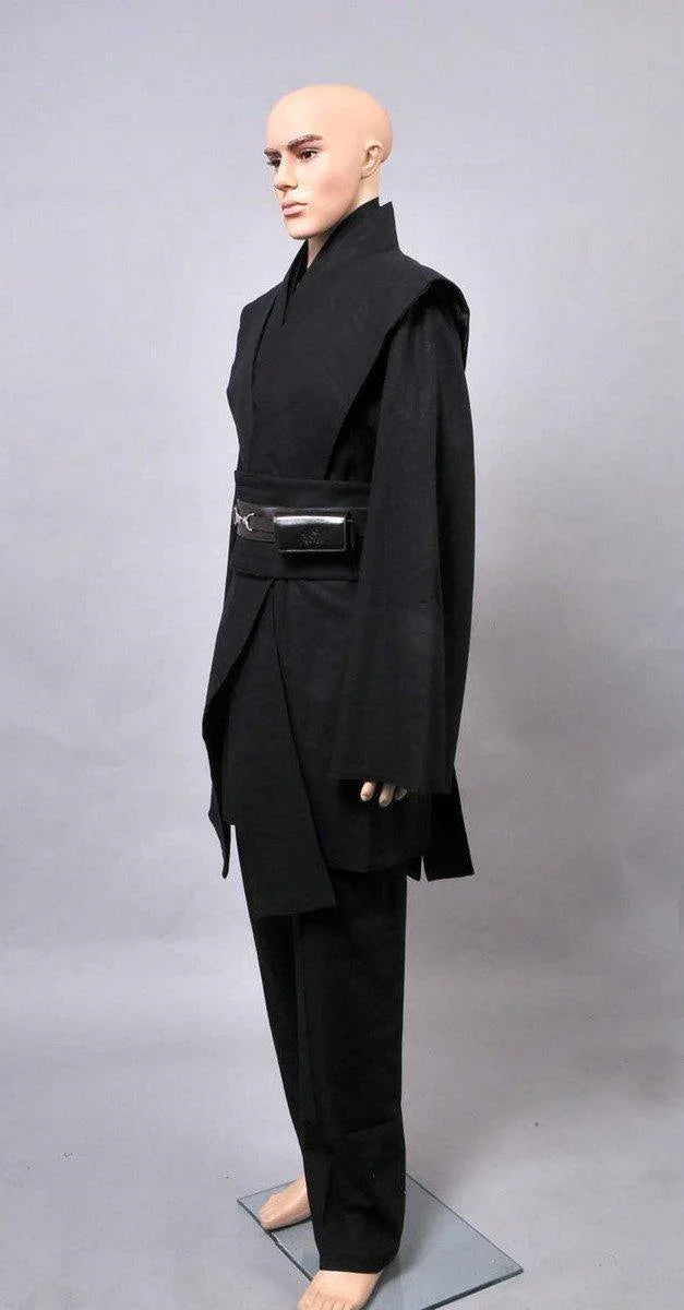 Star Wars Anakin Skywalker Cosplay Costume Black Suit - Pajamasbuy