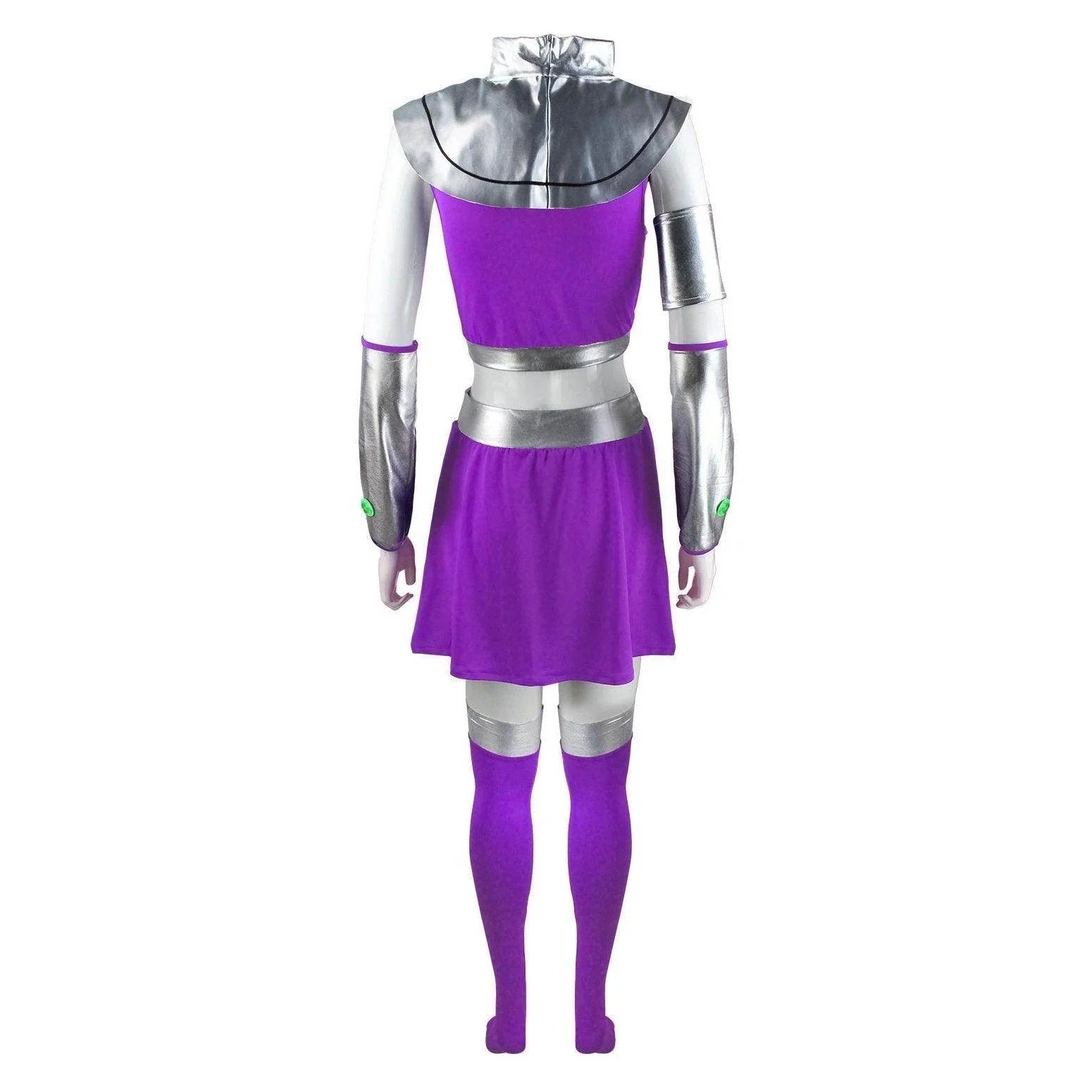 Starfire Costume Teen Titans Cosplay Halloween - Azufun