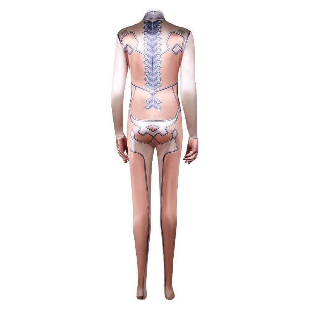 Stellar Blade Eve Costume Women Cosplay Jumpsuit Bodysuit Halloween - Azufun