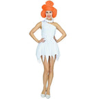The Flintstones Wilma Adult Ladies Costume 70s TV Fancy Dress - Azufun