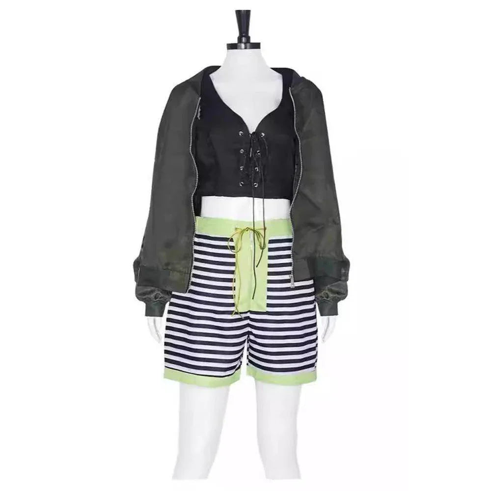 The Professional Léon Mathilda Lando Green casual suit cosplay costume - Azufun