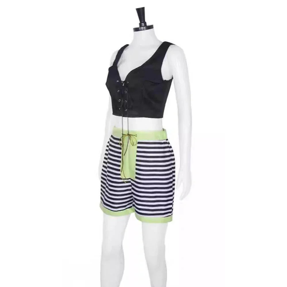 The Professional Léon Mathilda Lando Green casual suit cosplay costume - Azufun