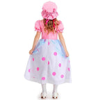 Toy Story 4 Little Bo Peep Costume Cosplay Dress Halloween For Kids - Azufun