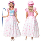 Toy Story 4 Little Bo Peep Cosplay Dress Halloween Costumes For Adult - Azufun