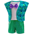 Trolls Branch Cosplay Costume Three-Piece Set For Boy - Azufun