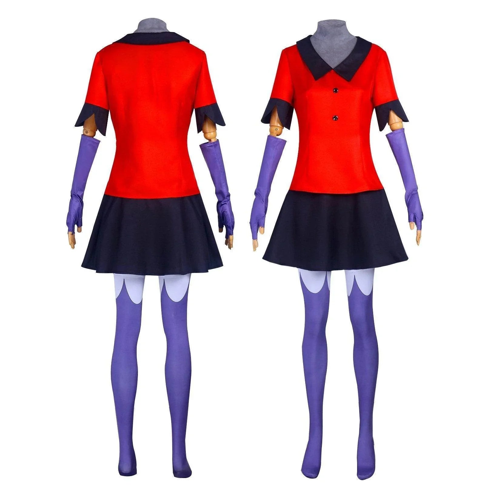 Vaggie Hazbin Hotel Adult Cosplay Costume Outfits Carnival Suit - Azufun