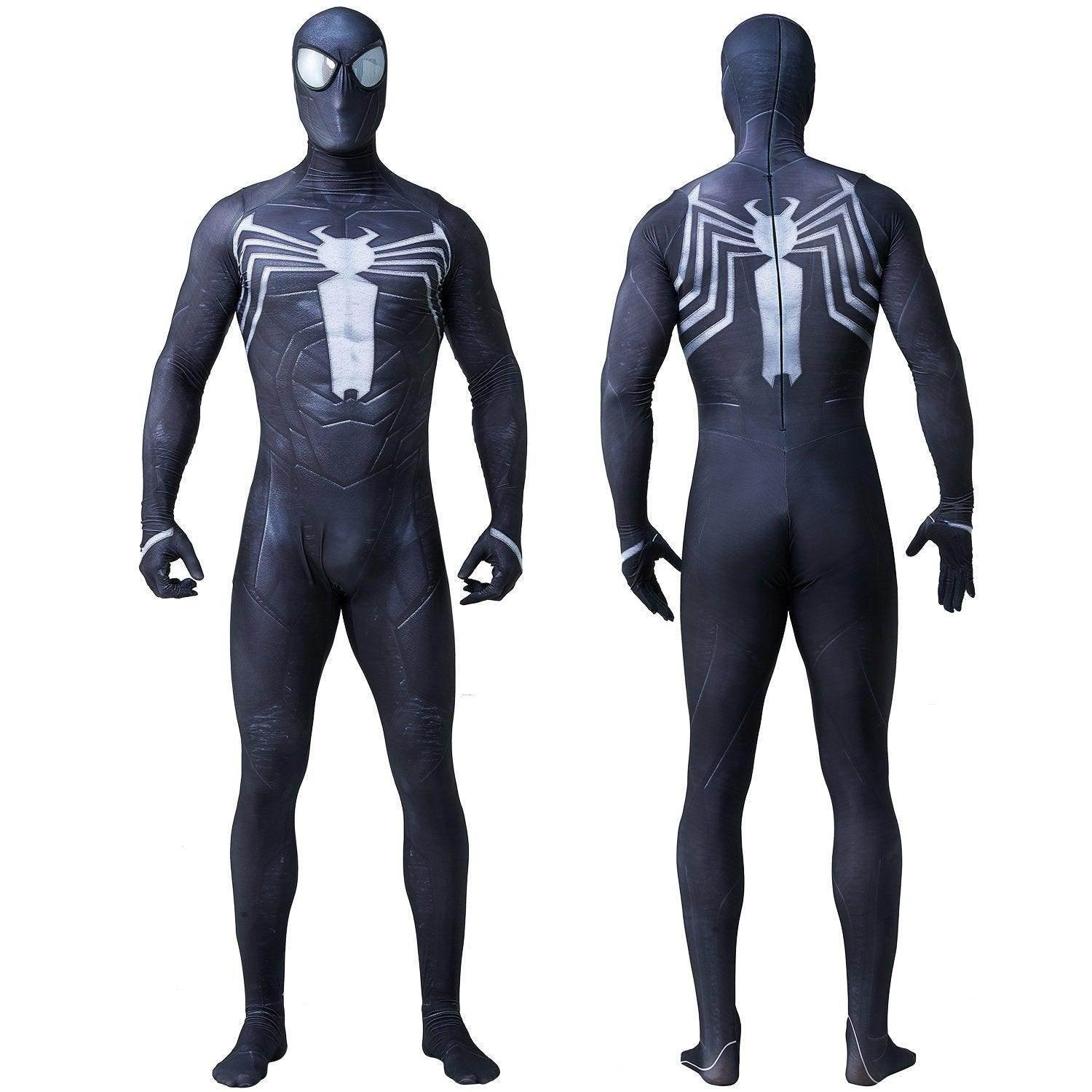 Venom Spider-Man 2 Peter Parker Jumpsuit Costume for Adults Kids - Azufun