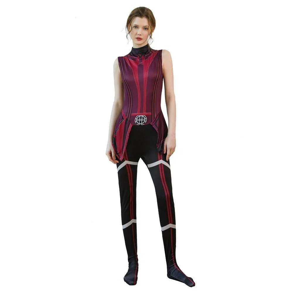 Wanda Scarlet Witch Hero Costume for Women - Azufun